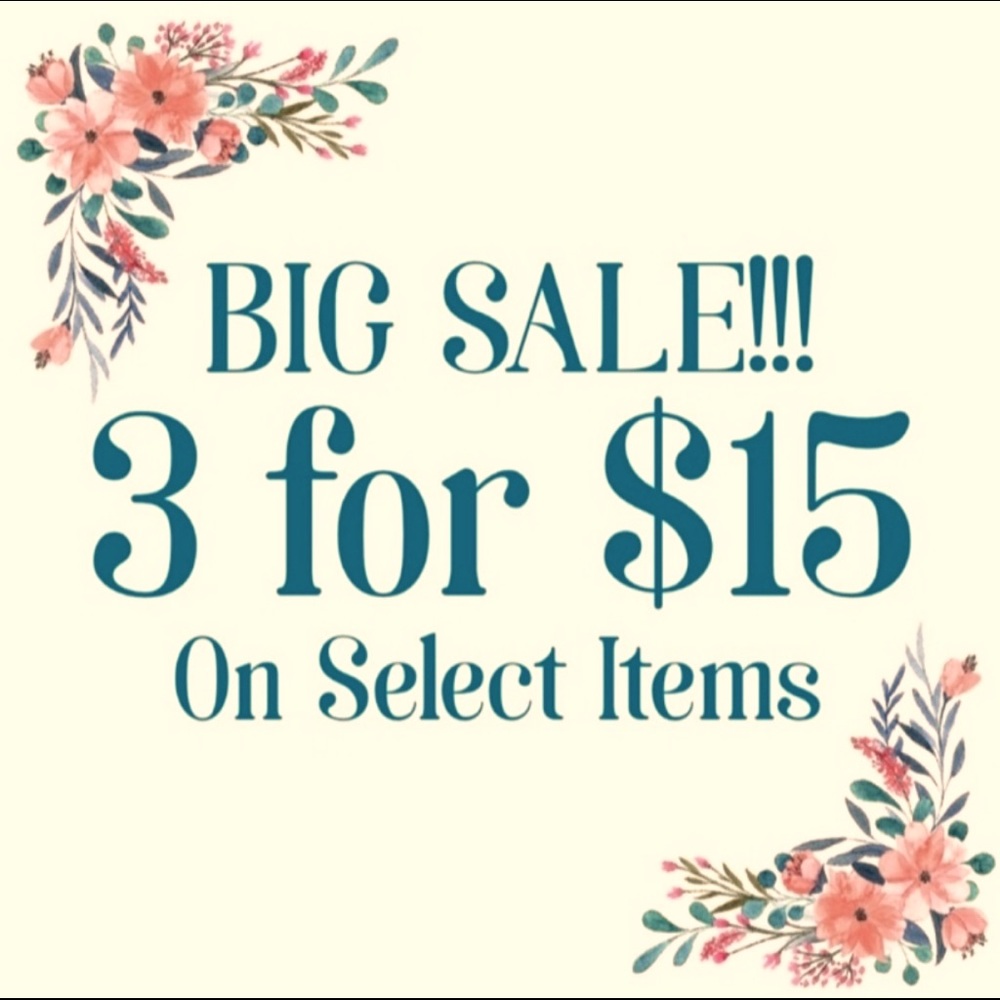 ✨💫3 for $20 or 5 for $30💫✨